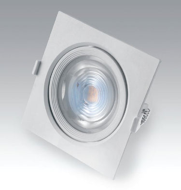 Vivida faretto quadro bianco orientabile 12w Vivida luce Faretti e scatole portafaretto